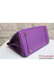 Hermes Birkin 35CM Tote Bag Purple Clemence Leather H6089 Gold  Replica