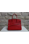 Hermes Birkin 35CM Tote Bag Red Ostrich Leather BK35 Silver  Replica