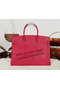 Hermes Birkin 35CM Tote Bag Rose Clemence Leather H35 Silver  Replica