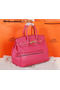 Hermes Birkin 35CM Tote Bag Rose Original Grainy Leather H35 Gold  Replica