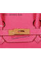 Hermes Birkin 35CM Tote Bag Rose Original Grainy Leather H35 Gold  Replica