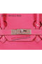Hermes Birkin 35CM Tote Bag Rose Original Grainy Leather H35 Silver  Replica