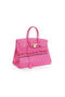 Hermes Birkin 35CM Tote Bag Rosy Original Leather H35 Gold  Replica