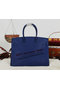 Hermes Birkin 35CM Tote Bag RoyalBlue Clemence Leather H35 Silver  Replica