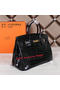 Hermes Birkin 35CM Tote Bag Shiny Croco Leather H35C Black  Replica