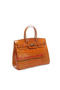 Hermes Birkin 35CM Tote Bag Wheat Iridescent Croco Leather Gold  Replica