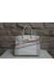 Hermes Birkin 35CM Tote Bag White Croco Leather H35 Gold  Replica