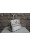 Hermes Birkin 35CM Tote Bag White Croco Leather H35 Gold  Replica