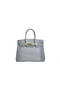 Hermes Birkin 35CM Tote Bag White Croco Leather H35 Gold  Replica