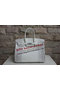 Hermes Birkin 35CM Tote Bag White Croco Leather H35 Silver  Replica