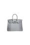 Hermes Birkin 35CM Tote Bag White Croco Leather H35 Silver  Replica