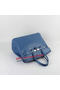 Hermes Birkin 35CM Tote Bags Blue Ostrich Leather H6089 Silver  Replica