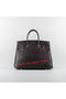 Hermes Birkin 35CM Tote Bags Dark Brown Ostrich Leather H6089 Gold  Replica