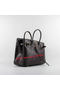 Hermes Birkin 35CM Tote Bags Dark Brown Ostrich Leather H6089 Gold  Replica