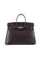 Hermes Birkin 35CM Tote Bags Dark Brown Ostrich Leather H6089 Gold  Replica