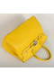 Hermes Birkin 35CM Tote Bags Smooth Togo Leather Turkey Yellow Silver  Replica