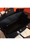 Hermes Birkin 40 Handmade Bag In Black Clemence Leather  Replica