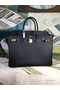Hermes Birkin 40 Handmade Bag In Black Epsom Leather  Replica