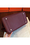 Hermes Birkin 40 Handmade Bag In Bordeaux Epsom Leather  Replica