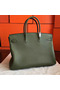 Hermes Birkin 40 Handmade Bag In Canopee Clemence Leather  Replica