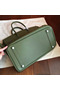 Hermes Birkin 40 Handmade Bag In Canopee Clemence Leather  Replica