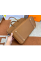 Hermes Birkin 40 Handmade Bag In Gold Clemence Leather  Replica