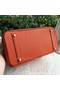 Hermes Birkin 40CM Bag Original Leather BK40 Orange  Replica