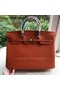 Hermes Birkin 40CM Bag Original Leather BK40 Orange  Replica