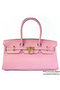 Hermes Birkin 42cm JPG Birkin Togo Leather Bag Pink Gold  Replica