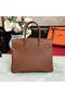 Hermes Birkin Bag Original Leather 17825 Brown  Replica