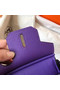 Hermes Birkin Bag Original Leather 17825 purple  Replica