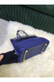 Hermes Birkin Bag Original Leather crocodile togo HBK2530 Blue  Replica