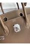 Hermes Birkin Bag Original Togo Leather 17825 Gray  Replica
