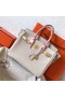 Hermes Birkin Tote Bag Original Togo Leather BK35 cream  Replica