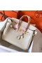 Hermes Birkin Tote Bag Original Togo Leather BK35 cream  Replica