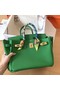 Hermes Birkin Tote Bag Original Togo Leather BK35 green  Replica