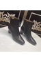 Hermes Black Calfskin Power Low Boot  Replica