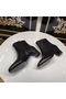 Hermes Black Calfskin Power Low Boot  Replica