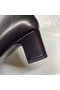 Hermes Black Calfskin Power Low Boot  Replica