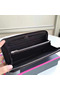 Hermes Black Clemence Azap Zipped Wallet  Replica