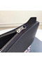 Hermes Black Clemence Azap Zipped Wallet  Replica
