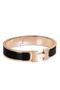 Hermes Black Enamel Clic H PM Bracelet  Replica