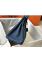 Hermes Blue Agate Clemence Birkin 30cm Bag  Replica