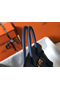 Hermes Blue Agate Clemence Birkin 30cm Bag  Replica