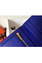 Hermes Blue Electric Epsom Bearn Gusset Wallet  Replica