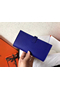 Hermes Blue Electric Epsom Bearn Gusset Wallet  Replica