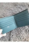 Hermes Blue Jean MC2 Copernic Compact Wallet  Replica
