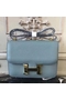 Hermes Blue Lin Constance MM 24cm Epsom Leather Bag  Replica