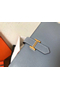 Hermes Blue Lin Epsom Bearn Gusset Wallet  Replica