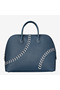 Hermes Blue Malte Bolide 1923 45 Baseball Bag  Replica
